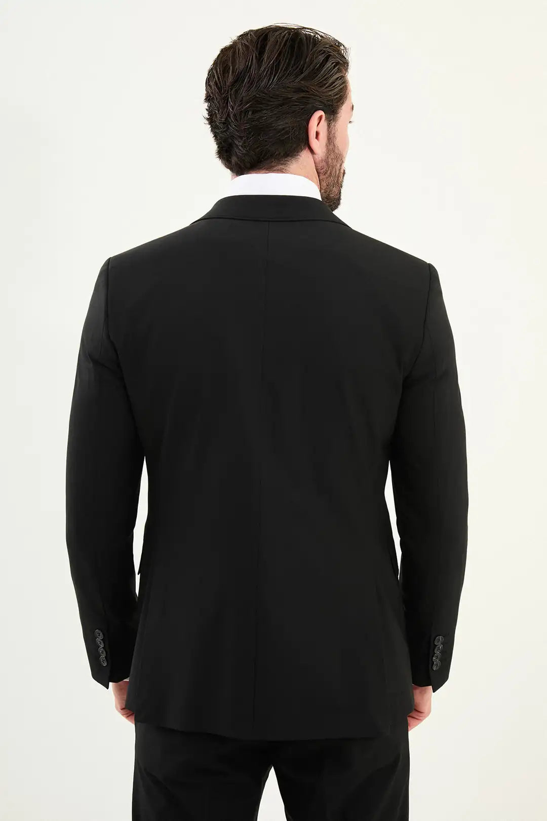 Cotton Black Suit