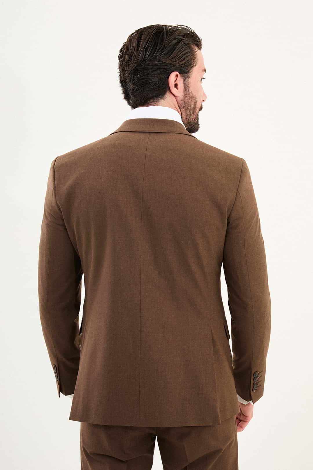 Marina Cotton Brown Suit