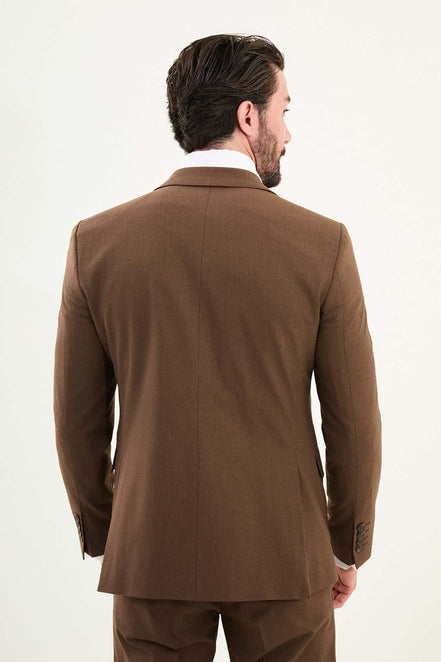 Marina Cotton Brown Suit