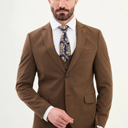 Cotton Brown Suit