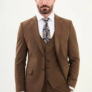 Cotton Brown Suit