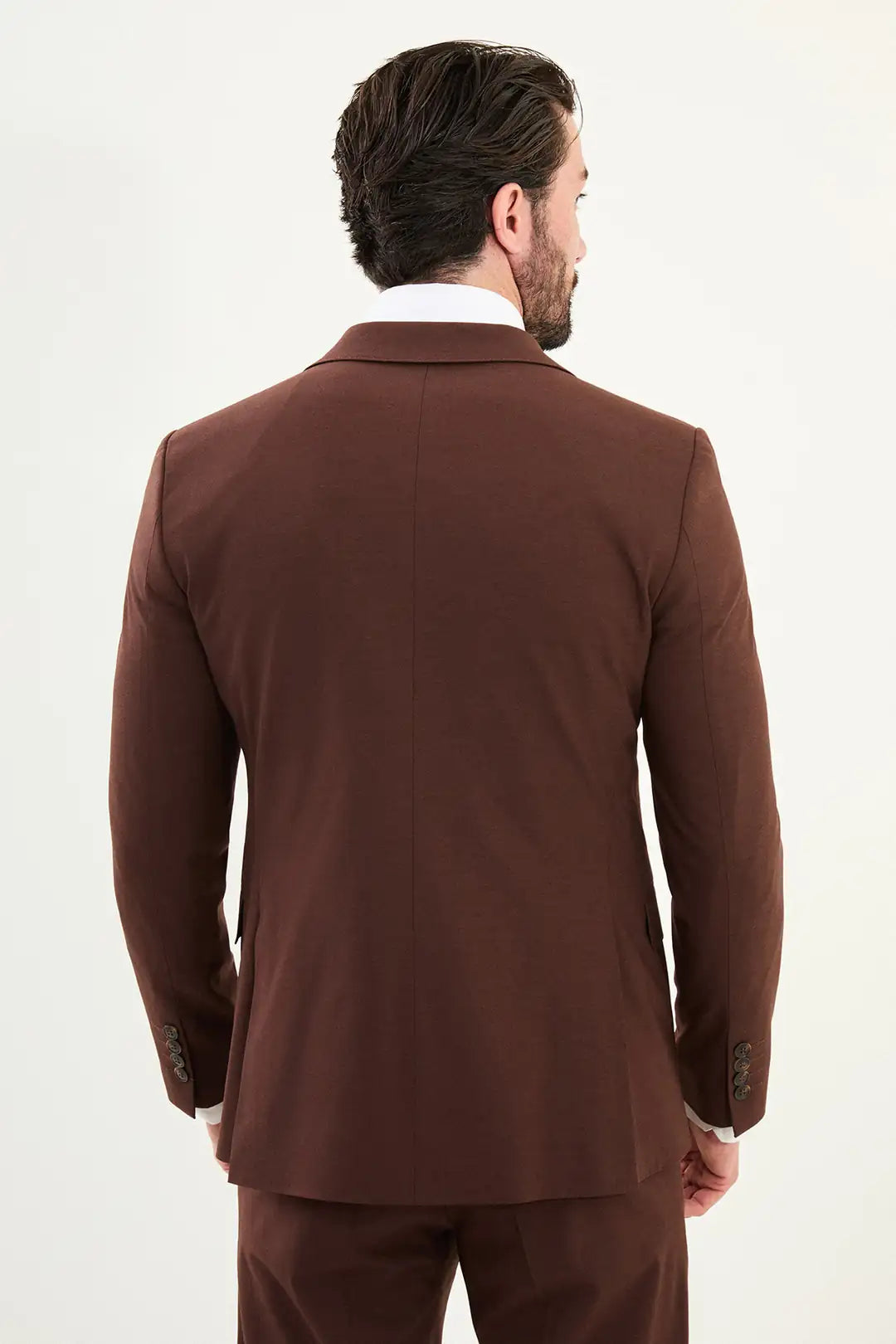 Chocolate Brown Suit