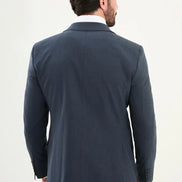 Cotton Indigo Blue Suit