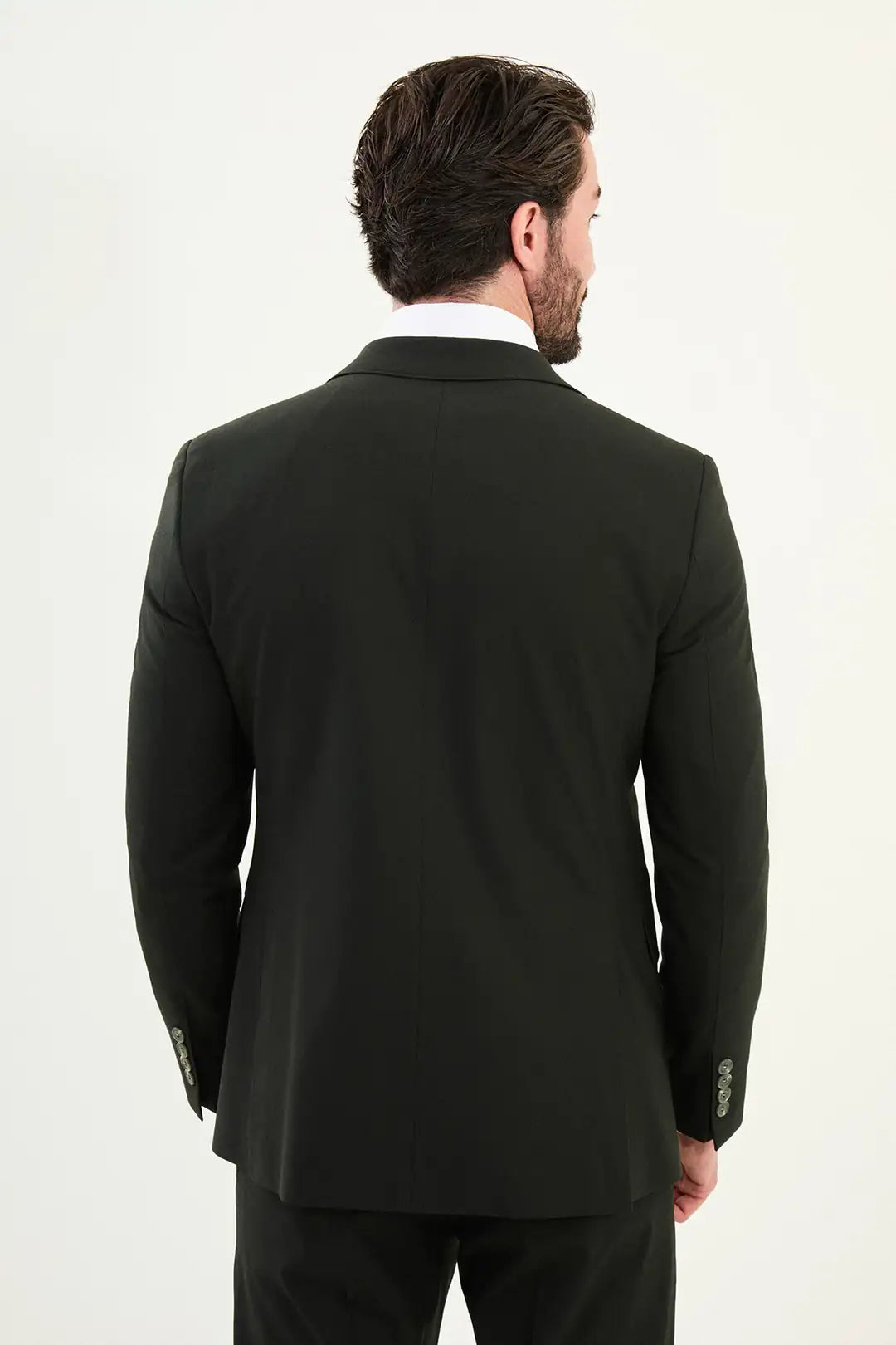 Cotton Khaki Suit