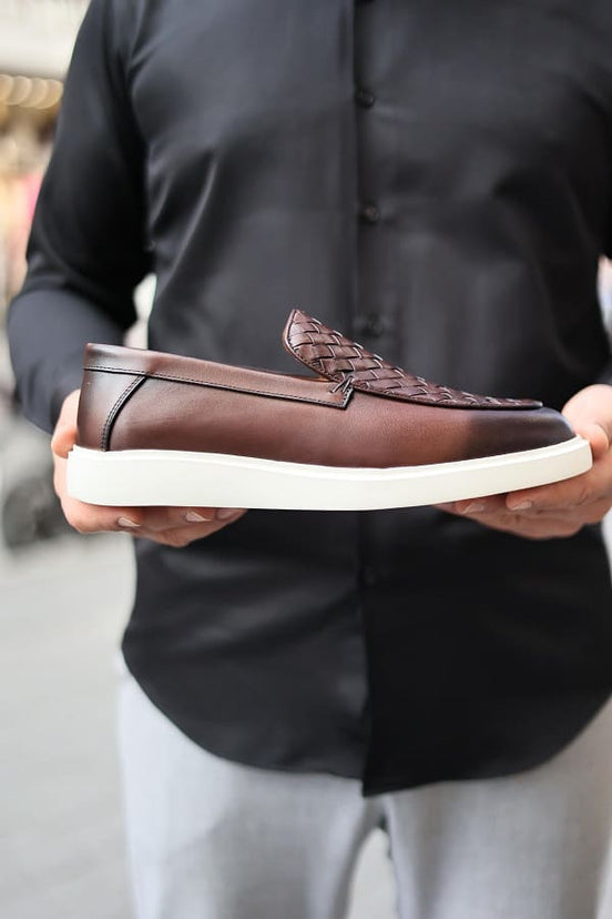 Men's Brown Loafers