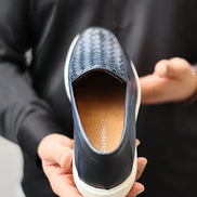 Men's Navy Blue Loafers