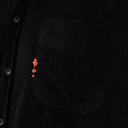 Mens Corduroy Shirt Black
