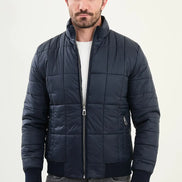 Navy Blue Puffer Jacket