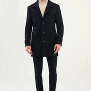 Marina Wool Coat Navy