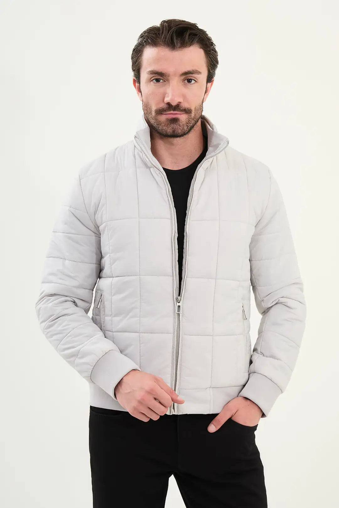 Off White Puffer Jacket