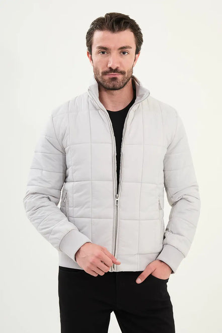 Off White Puffer Jacket