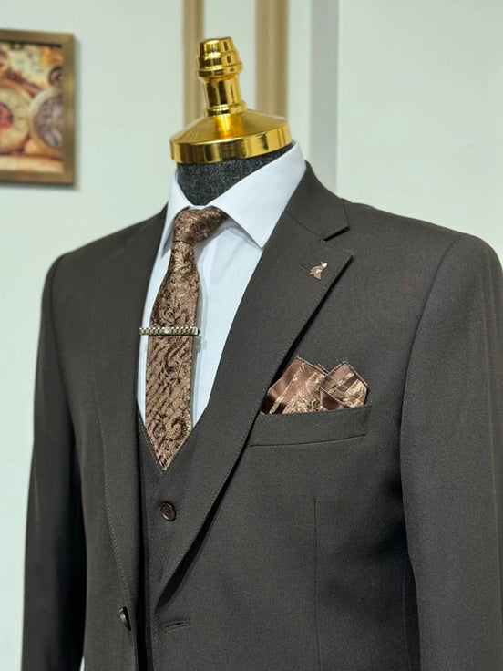 Dark Brown Suit