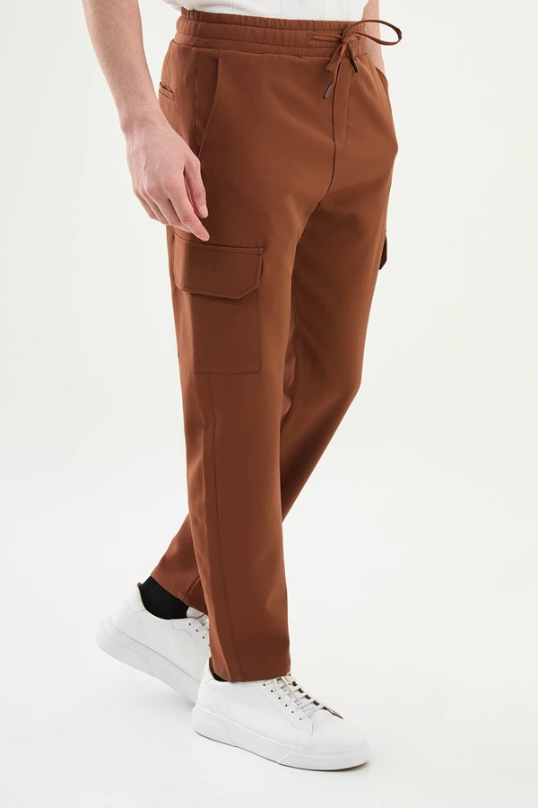 Marion Rust Brown Cargo Pants