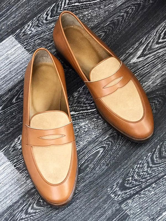 Brown Penny Loafers