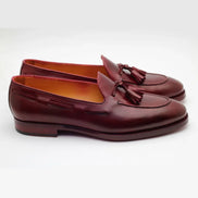 The Halcyon Red Tassel Loafers