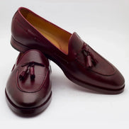 The Halcyon Red Tassel Loafers