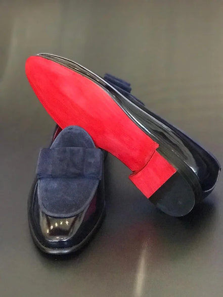 Navy Blue Tuxedo Shoes