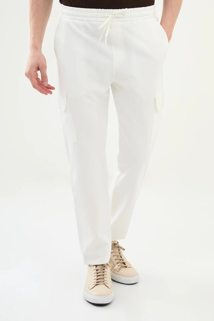 Marion White Cargo Pants
