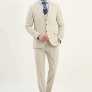 Beige Mens Suit