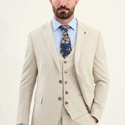 Beige Mens Suit