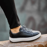 Black Lace Up Sneakers