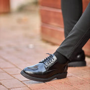 Black Men Derby Shoes