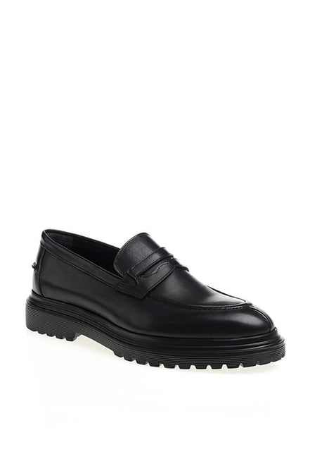 Black Men's Penny Loafers
