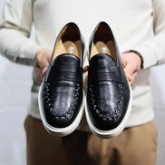 Black Penny Loafers