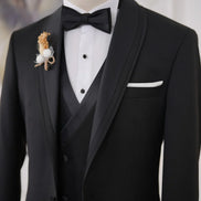 Black Tuxedo Wedding