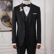 Black Tuxedo Wedding