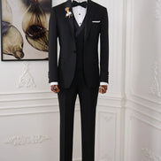 Black Tuxedo Wedding