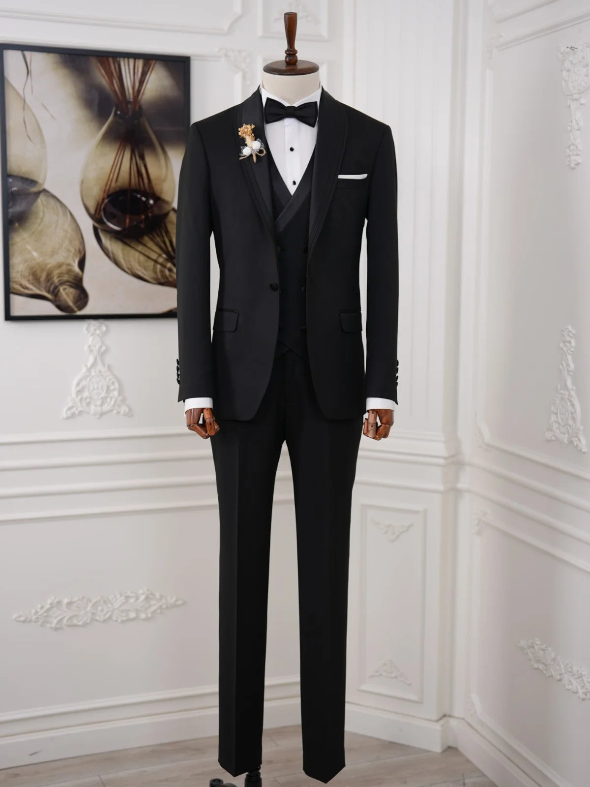 Black Tuxedo Wedding