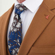 Camel Brown Mens Suit