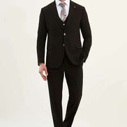 Mens Dark Brown Suit