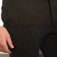 Dark Brown Mens Wool Pants