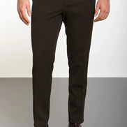 Mens Dark Brown Wool Pants