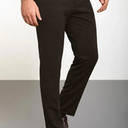 Dark Brown Wool Pants for Men