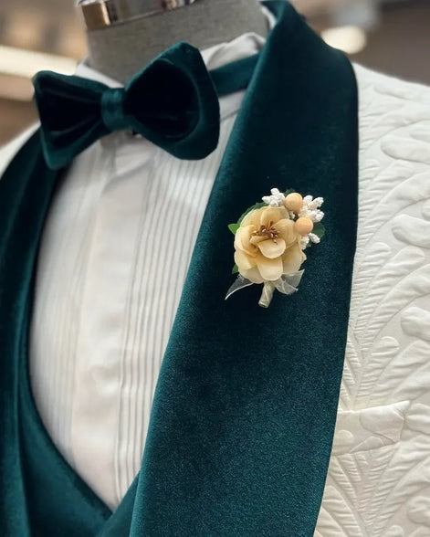 Green Velvet Tux
