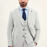 Light Gray Mens Suit