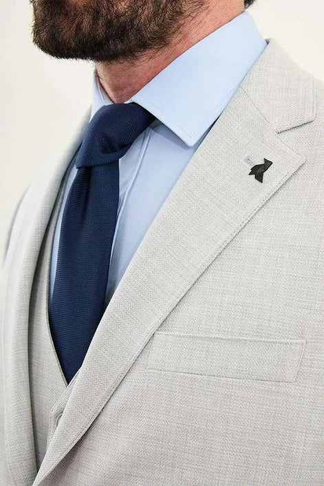 Light Gray Mens Suit