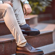 Men's Derby Shoes Brown