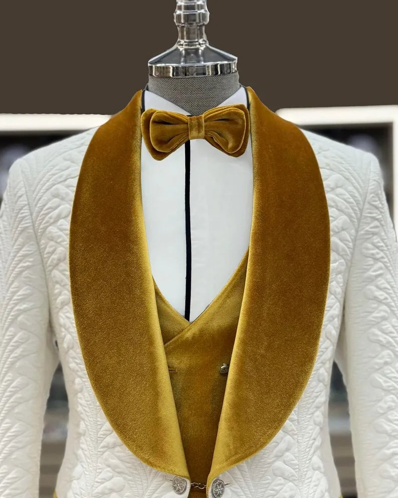 Wilson Yellow Velvet Tux