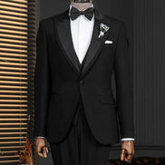 Black 3 Piece Tuxedo
