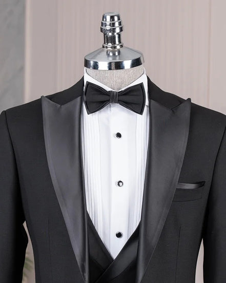 Peak Lapel Black Tux