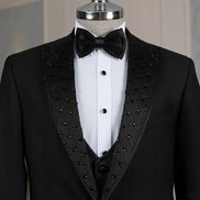 Peak Lapel Black Tuxedo