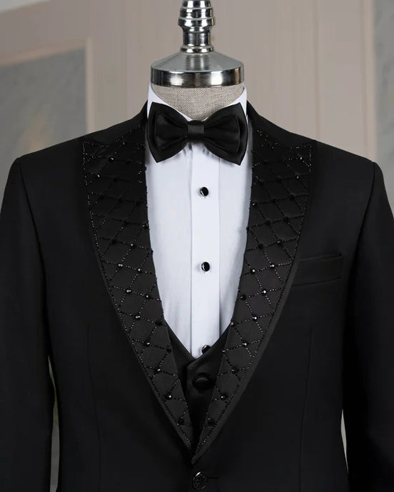 Peak Lapel Black Tuxedo