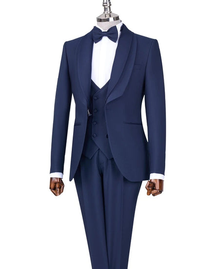 Mens Navy Blue Tuxedo