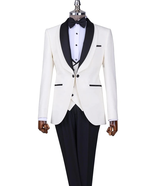 Mens White Tuxedo