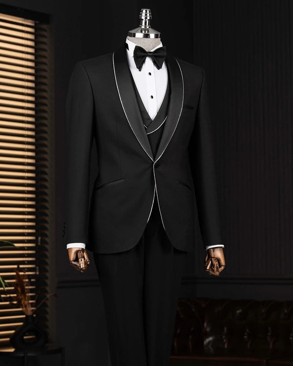 Shawl Lapel Tuxedo Black