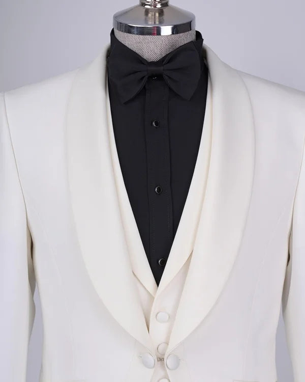 White Tuxedo with Vest